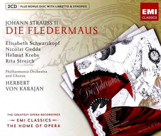 Herbert Von Karajan: Die Fledermaus [3CD]