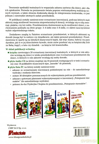 Inscenizacje nie tylko dla dzieci - Urszula Kozłowska, Dorota Prończuk [KSIĄŻKA]+[2CD]