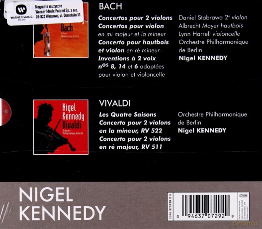 Nigel Kennedy: Heroes Airs Doperas+Cantates [2CD]
