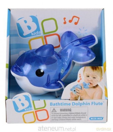 Muzyczny delfin kąpielowy
