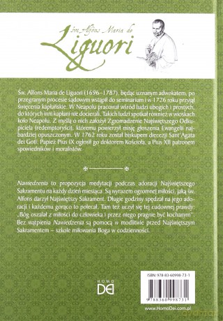 Nawiedzenia Najświętszego Sakramentu - św. Alfons Maria de Liguori [KSIĄŻKA]