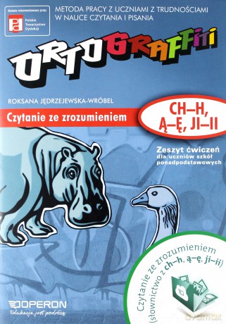 Ortograffiti GIM Czytanie (ch-h,ą-ę,ji-ii) - Roksana Jędrzejewska-Wróbel [KSIĄŻKA]