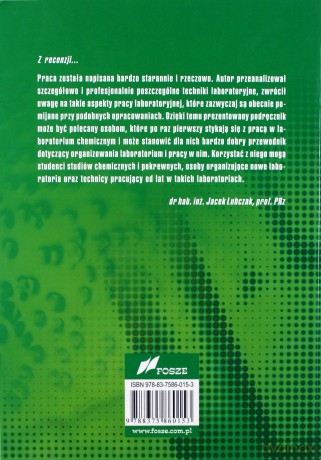 Podstawy techniki laboratoryjnej - Zenon Sarbak [KSIĄŻKA]