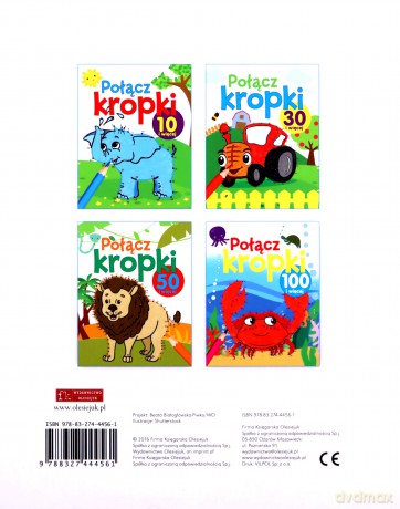 Połącz kropki 10 i więcej [KSIĄŻKA]