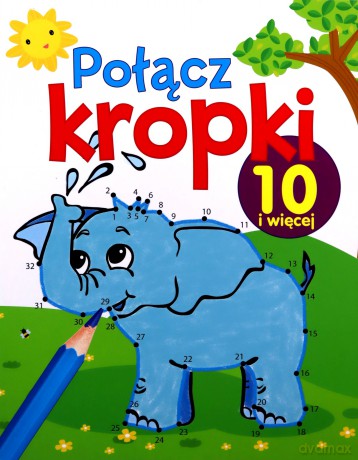 Połącz kropki 10 i więcej [KSIĄŻKA]