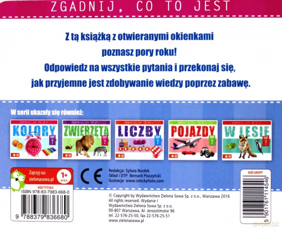 Pory roku. Zgadnij, co to jest [KSIĄŻKA]