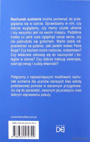 Rachunek sumienia z modlitwami dla uczniów kl. IV-VI [KSIĄŻKA]