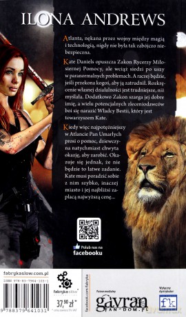 Seria z Kate Daniels (Tom 5) Magia zabija - Ilona Andrews [KSIĄŻKA]