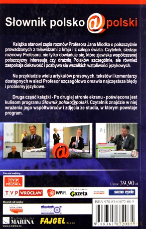 Słownik Polsko@Polski z Miodkiem - Jan Miodek [KSIĄŻKA]