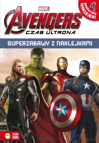 Superzabawy z naklejkami. Avengers Czas Ultrona [KSIĄŻKA]