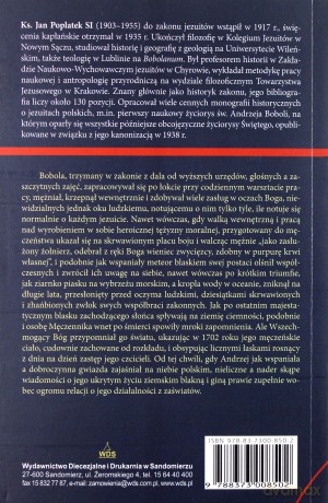 Św. Andrzej Bobola. Łowca dusz - ks. Jan Poplatek [KSIĄŻKA]