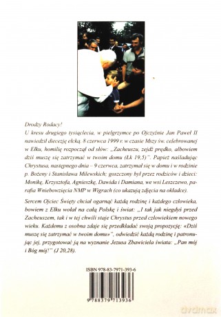 Święty Jan Paweł II zatroskany o polską rodzinę - ks. Jan Śledzianowski [KSIĄŻKA]