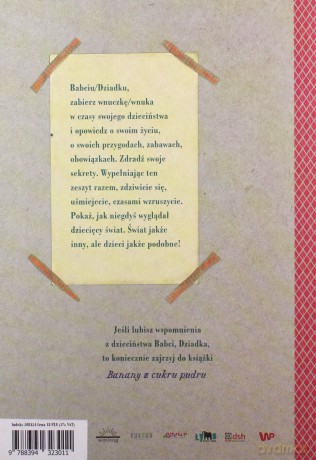 Zeszyt bananowy. Babciu! Dziadku! - Barbara Dubus Caillot, Aleksandra Karkowska [KSIĄŻKA]