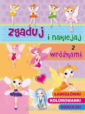 Zgaduj i naklejaj z wróżkami [KSIĄŻKA]