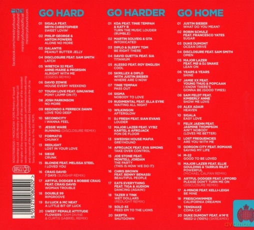 Ministry of Sound: Go Hard Or Go Home [3CD]