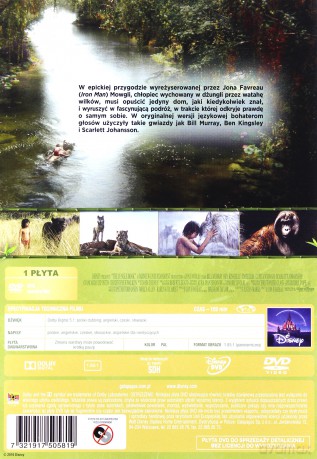 Księga Dżungli (Disney) [DVD]