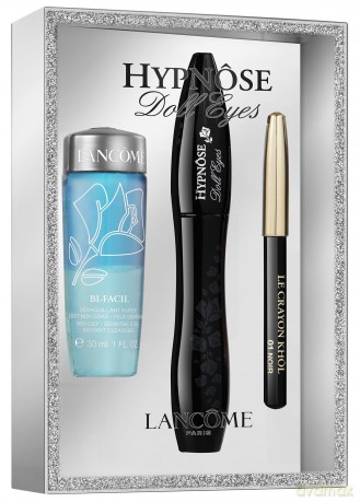 Lancome Set (Mascara Doll Eyes+Mini Crayon Khol+Bifacil 30ml)