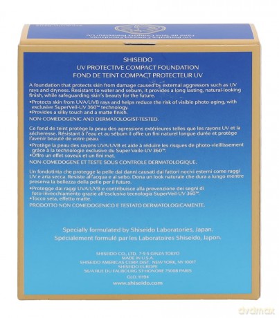 Shiseido Suncare UV Protective Compact Foundation Mi Spf 50