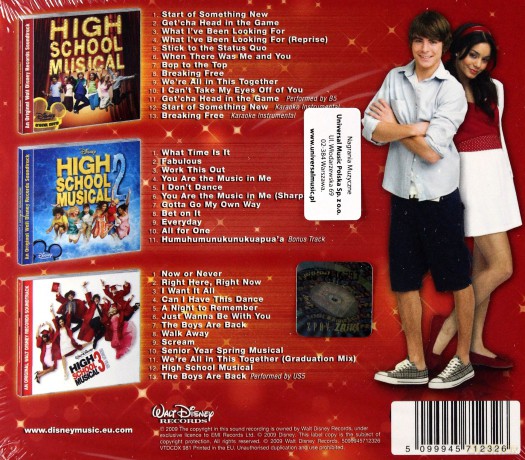 High School Musical The Collection soundtrack [3CD]