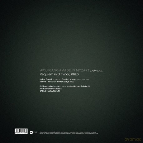 Carlo Maria Giulini: Mozart: Requiem [Winyl]