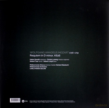 Carlo Maria Giulini: Mozart: Requiem [Winyl]