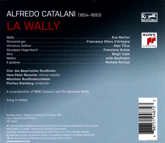 Pinchas Steinberg: Catalani: La Wally [2CD]