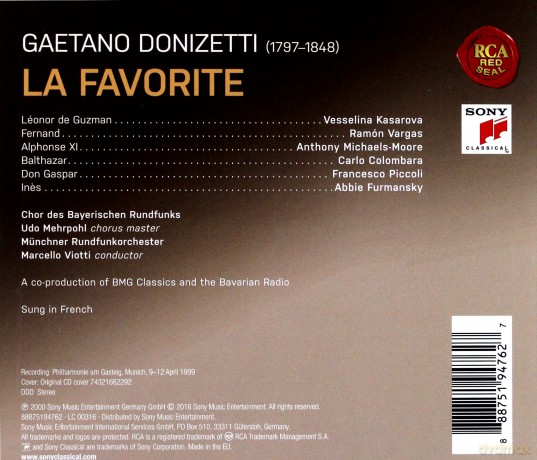 Marcello Viotti: Donizetti: La Favorite [2CD]