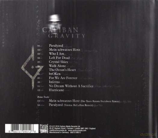 Caliban: Gravity [CD]