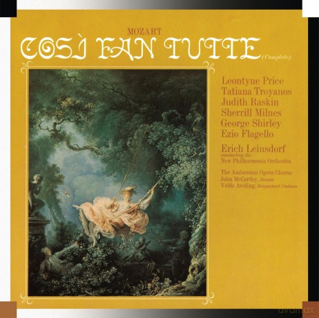Erich Leinsdorf: Mozart: Cosi fan tutte [3CD]