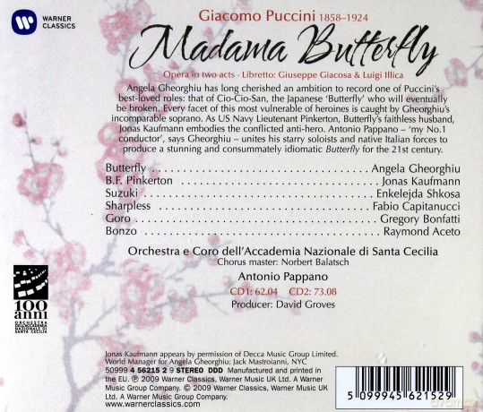 Pappano: Madama Butterfly [2CD]