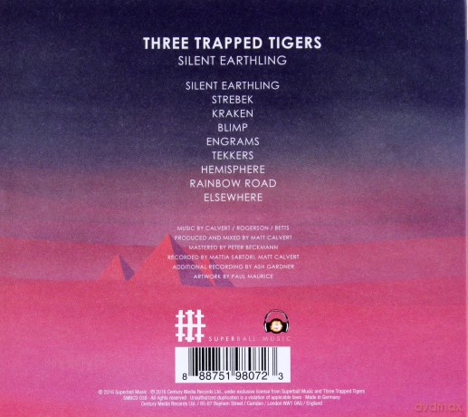 Three Trapped Tigers: Silent Earthling [CD]