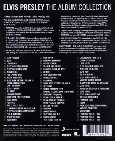 Elvis Presley: The RCA Albums Collection [BOX] [60CD]