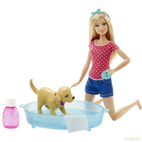 BARBIE Kąpiel pieska