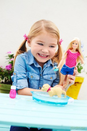 BARBIE Kąpiel pieska