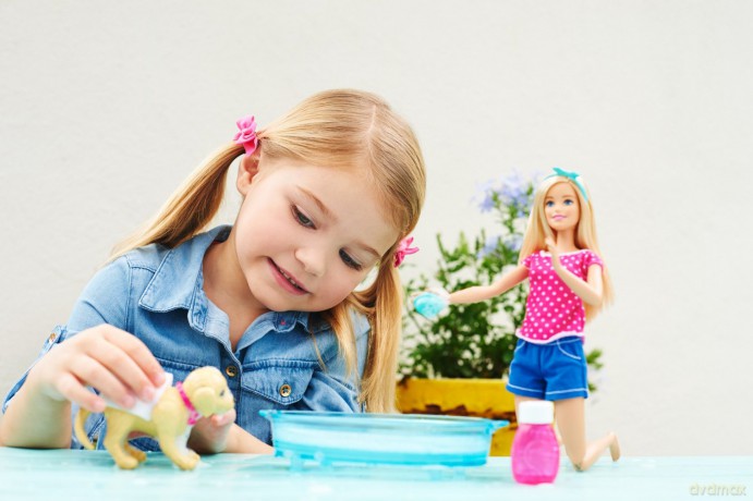 BARBIE Kąpiel pieska