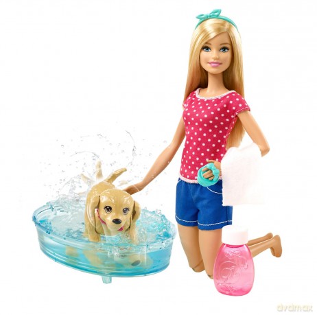 BARBIE Kąpiel pieska