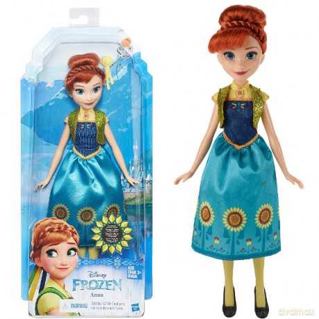 HASBRO Frozen Gorączka Lodu lalka, Anna