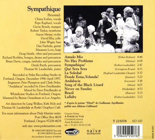 Pink Martini: Sympathique [CD]
