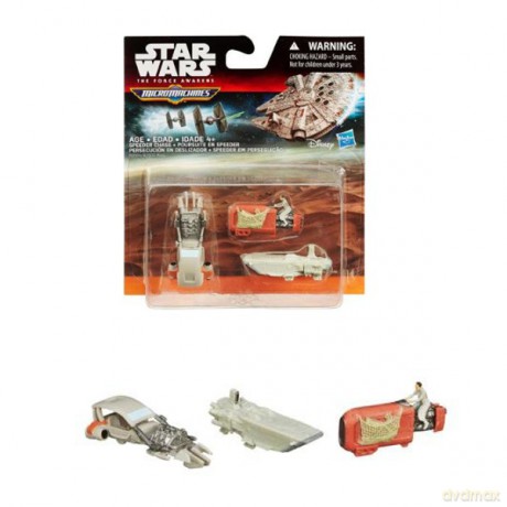HASBRO Star Wars E7 3Pack, Speeder Chase (Gwiezdne Wojny) [FIGURKA]