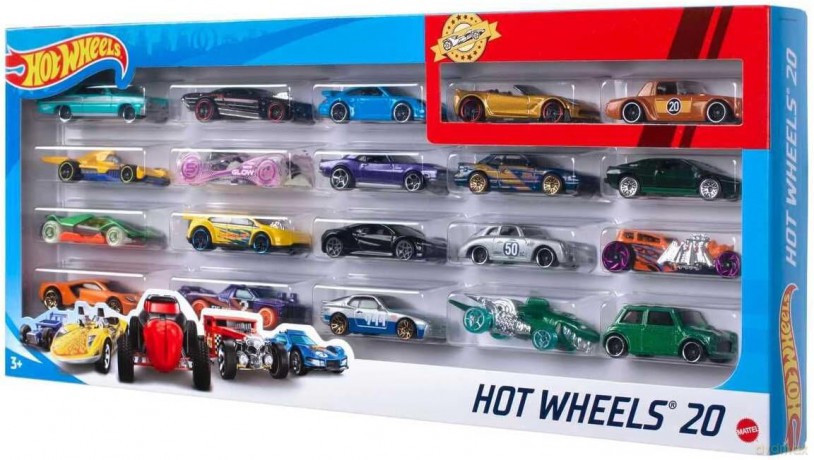HOT WHEELS Dwudziestopak
