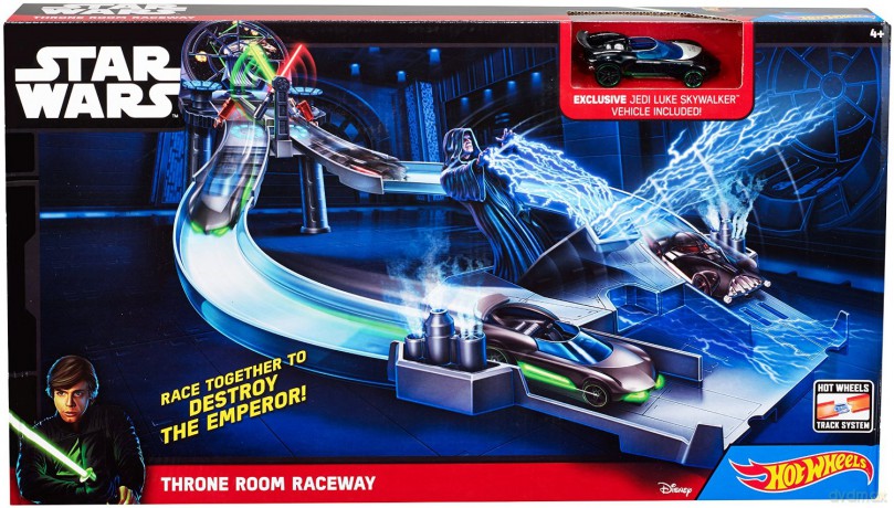 HOT WHEELS Star Wars Zestaw torów Throne Room (Gwiezdne Wojny)