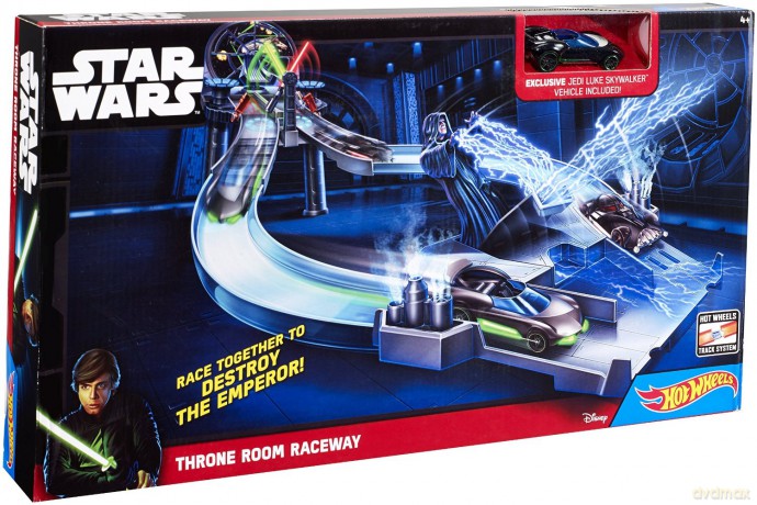HOT WHEELS Star Wars Zestaw torów Throne Room (Gwiezdne Wojny)