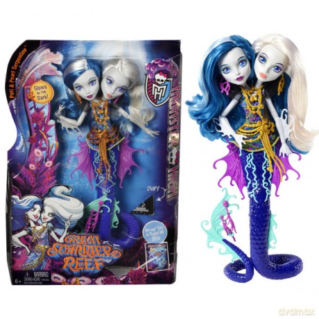 MONSTER HIGH Hydra Peri i Pearl