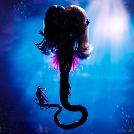 MONSTER HIGH Hydra Peri i Pearl