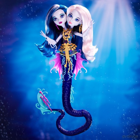 MONSTER HIGH Hydra Peri i Pearl