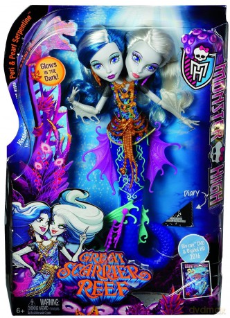 MONSTER HIGH Hydra Peri i Pearl