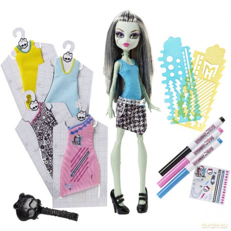 MONSTER HIGH Projektuj z Frankie