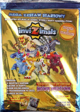 PANINI Invizimals S2 mega starter [KARTY]