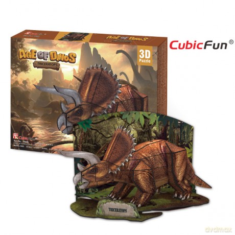 PUZZLE 3D Triceratops [PUZZLE]
