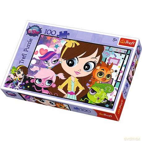 TREFL 100 el. W gronie przyjaciół Littlest Pet Shop (16287) [PUZZLE]